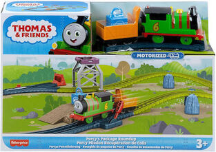 Fisher Price Thomas & Friends Percy's Package Roundup Σετ με Τρενάκι (HGY80)