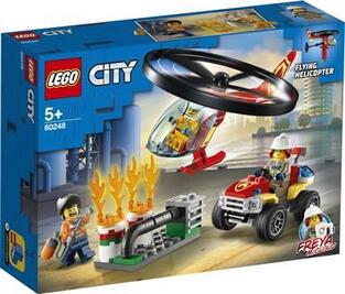 LEGO City Fire Ανταπόκριση Πυροσβεστικού Ελικοπτέρου 60248