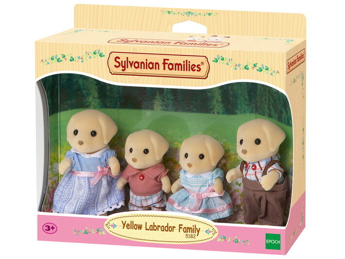 Sylvanian Families: Οικογένεια Yellow Labrador