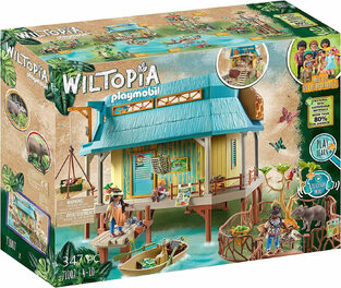 Playmobil Wiltopia Σταθμός Περίθαλψης Άγριων Ζώων (71007)