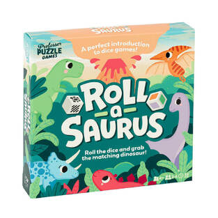 Professor Puzzle Επιτραπέζιο Παιχνίδι Roll A Saurus (BT-13)