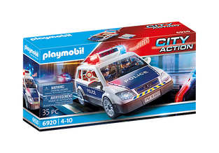 Playmobil CityAction Περιπολικό Όχημα Με Φάρο Και Σειρήνα 6920