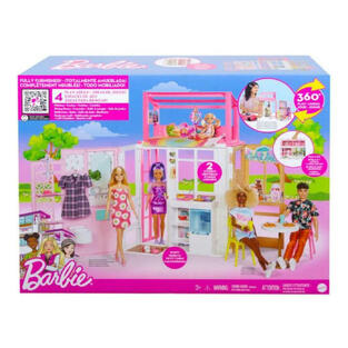 Mattel Σπιτάκι - Βαλιτσάκι Barbie (HCD47)