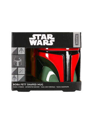 Paladone Star Wars 3D - Boba Fett Κούπα Κεραμική Πράσινη 385ml (PP9457SW)