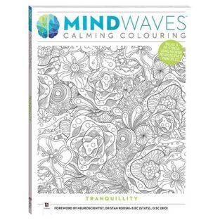 Mindwaves Calming Colouring 48pp: Tranquillity (KAL-12)