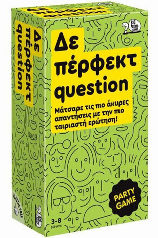 Επιτραπέζιο Παιχνίδι Δε Πέρφεκτ Question για 3-8 Παίκτες 14+ Ετών