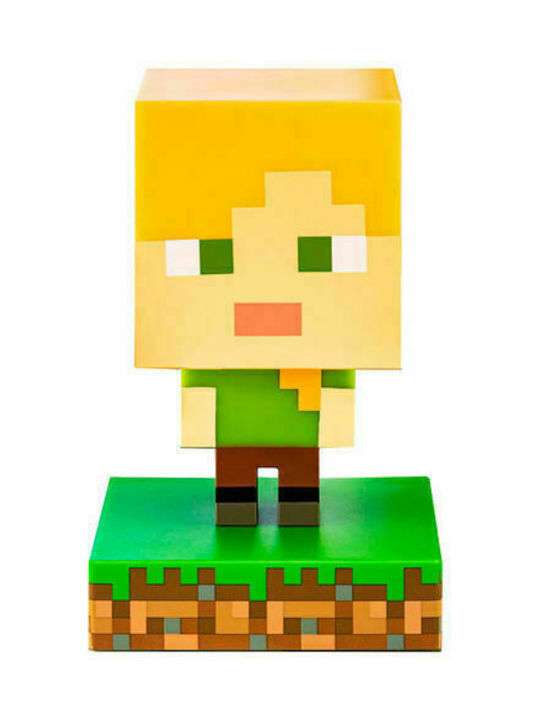 Paladone Παιδικό Διακοσμητικό Φωτιστικό Minecraft Alex Icon Πολύχρωμο (PP6591MCF)