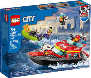 Lego City Fire Rescue Boat για 5+ ετών