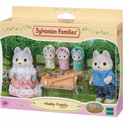 Sylvanian Families Οικογένεια Husky (5636)