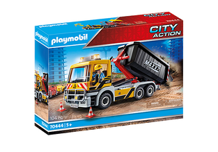 Playmobil CityAction Φορτηγό Με Ανατρεπόμενη Καρότσα 70444