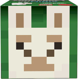 Mattel Minecraft Mob Head Minis - White Llama (HJV19)