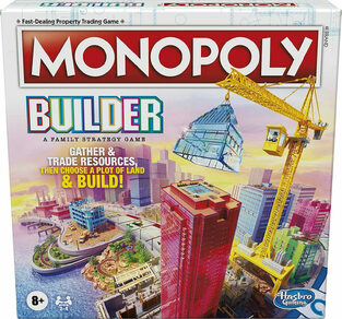 Hasbro Επιτραπέζιο Παιχνίδι Monopoly Builder (F1696)