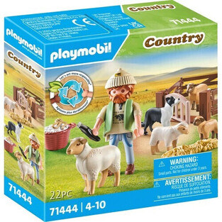 Playmobil Country Βοσκός Με Προβατάκια (71444)