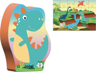 Puzzle Dino 24pcs για 3+ Ετών Total Gift (XL2274)