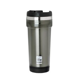 Ecolife Coffee Thermos Grey 0.42lt (Ανοξείδωτο Εσωτερικά) (33-BO-4010)