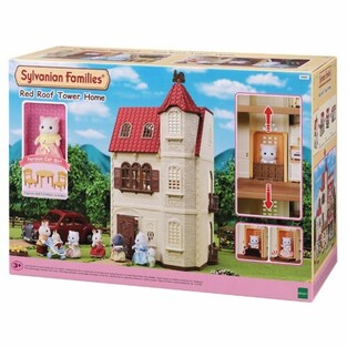 Sylvanian Families Red Roof Tower Home 5400