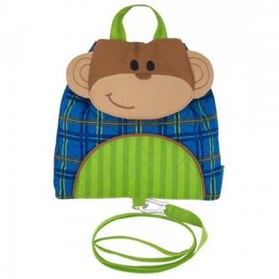 Stephen Joseph All Over Print Little Buddie Bag Monkey