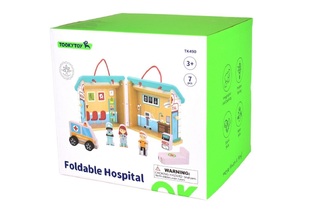 Tooky Toys Παιχνίδι Μινιατούρα Βαλιτσάκι Νοσοκομείο για 3+ Ετών