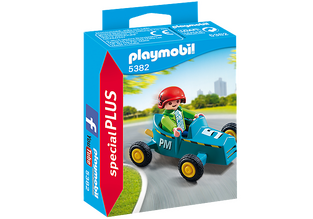 Playmobil Αγοράκι Με Go-Kart 5382