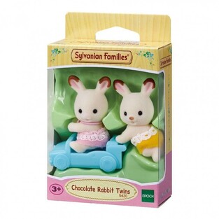 Sylvanian Families Δίδυμα Μωρά Chocolate Rabbit (5420)