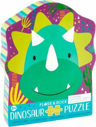 Floss & Rock Παιδικό Puzzle Δεινόσαυροι 12pcs (41P3663)