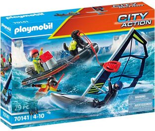 Playmobil City Action Διάσωση Ιστιοφόρου Με Φουσκωτό Σκάφος (70141)