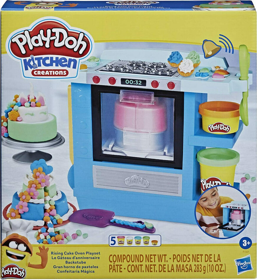 Play-Doh Πλαστελίνη - Παιχνίδι Kitchen Creations Rising Cake Oven (F1321)