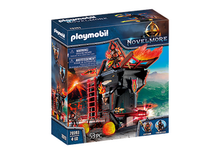 Playmobil Knights Πολιορκητική Μηχανή Φωτιάς Του Μπέρναμ 70393