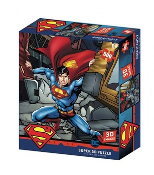 PRIME 3D ΠΑΖΛ 500 ΤΕΜ DC COMICS - SUPERMAN STRENGTH (32523)