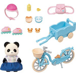 Sylvanian Families Cycle and Skate Set Panda Girl (5652)