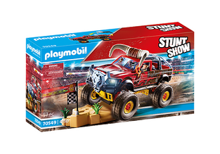 Playmobil Stunt Show Bull Monster Truck Κόκκινος Ταύρος 70549