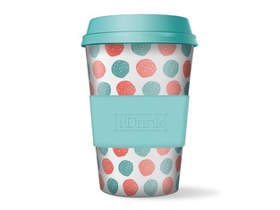 ΚΟΥΠΑ i DRINK BAMBOO CUP DOTS