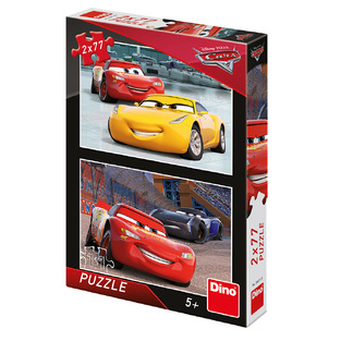 Dino - Puzzle 24 - 100 Τεμ. CARS 3:ΑΓΩΝΕΣ 2Χ77ΤΕΜ.