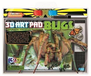 4M 3d art pad bugs geat your own 3d tv experienve 03701