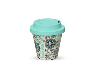 I-Drink Cup Coffee R-Pet 90ml Bike (ID5120)