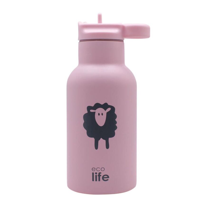 Ecolife Ανοξείδωτο Παγούρι Θερμός Sheep 350ml (33-BO-2014)