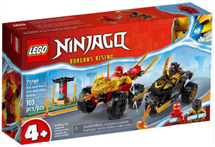 Lego Ninjago Kai and Ras's Car and Bike Battle (71789)