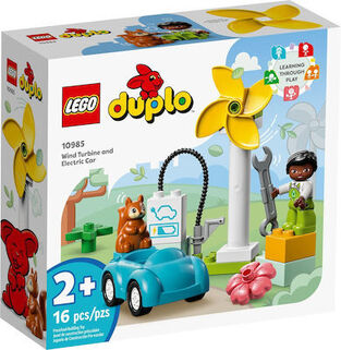 Lego Duplo Wind Turbine & Electric Car (10985)