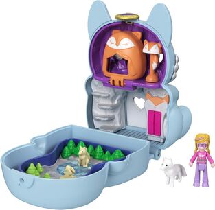 Polly Pocket Polly Mini-Σετάκια Flip & Reveal-3 Σχέδια GTM56