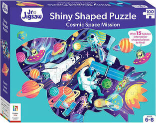 Παιδικό Puzzle Cosmic Space Mission 100pcs για 6+ Ετών Hinkler