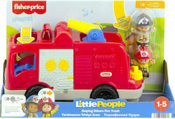 Fisher Price Little People-Πυροσβεστικό Μιλάει Ελληνικά (HDJ24)