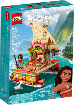 Lego Disney Moana's Wayfinding Boat για 6+ ετών