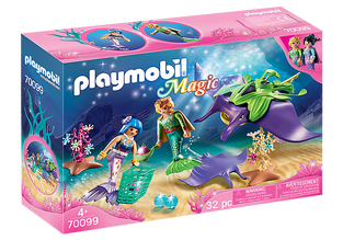 Playmobil Magic Συλλέκτες Μαργαριταριών Με Γιγάντιο Σαλάχι Μάντα 70099