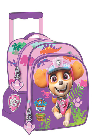 Gim Paw Patrol Skye Σχολική Τσάντα Τρόλεϊ Νηπιαγωγείου σε Ροζ χρώμα (334-39072)