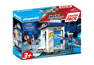 Playmobil City Action Starter Pack Αστυνομικό Τμήμα 70498