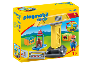 Playmobil 1.2.3. Γερανός Κατασκευών 70165