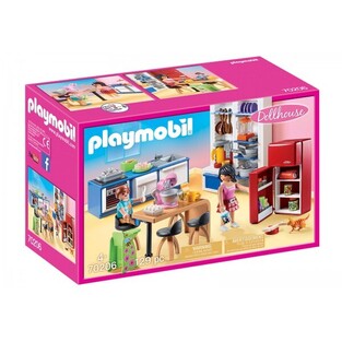 Playmobil Dollhouse Κουζίνα Kουκλόσπιτου (70206)