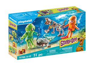 Playmobil Scooby Doo Περιπέτεια Με Τον Ghost Diver 70708