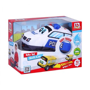 BURAGO MY 1ST SOFT CAR POLICE CAR NO (16-89053)