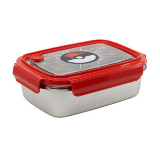 Pokemon Stainless Steel Rectangular Sandwich Box 1020 ml (ST01050)